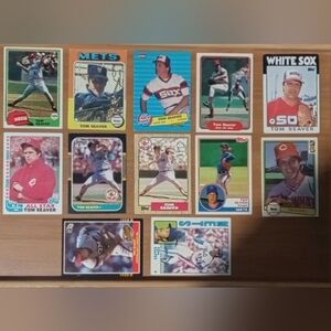 Tom Seaver Baseball Card Lot